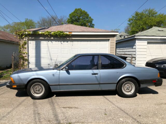 1979 Blue BMW 6-Series Coupe
