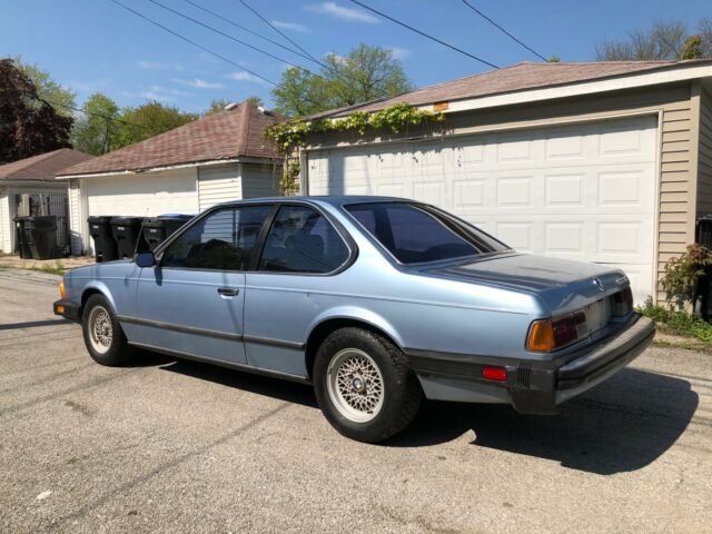 1979 Blue BMW 6-Series Coupe