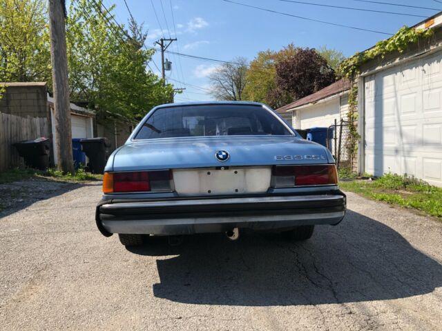 1979 Blue BMW 6-Series Coupe