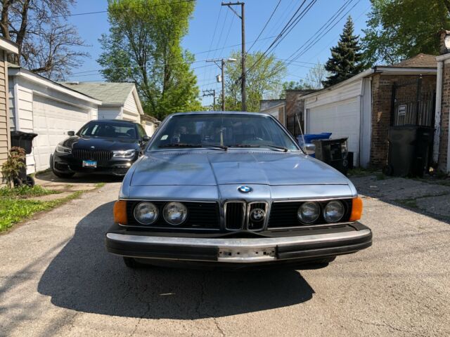 1979 Blue BMW 6-Series Coupe