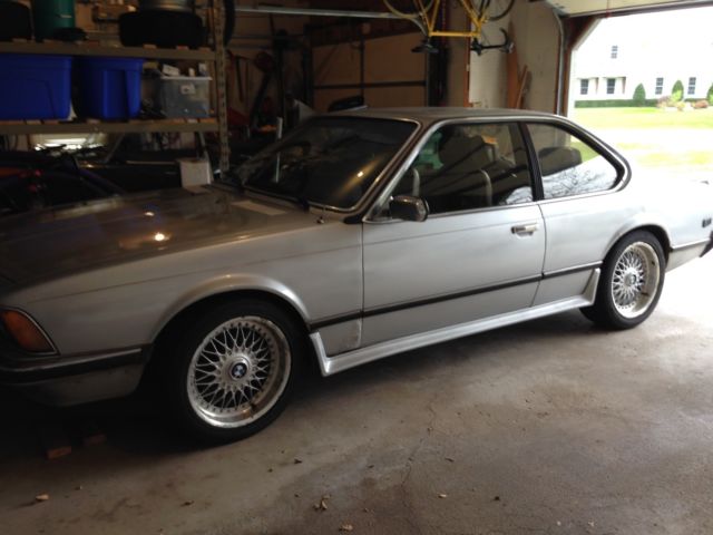 1979 Silver BMW 6-Series 2 Door