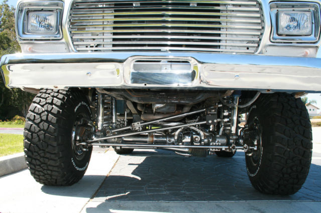 1979 White Ford Bronco Convertible