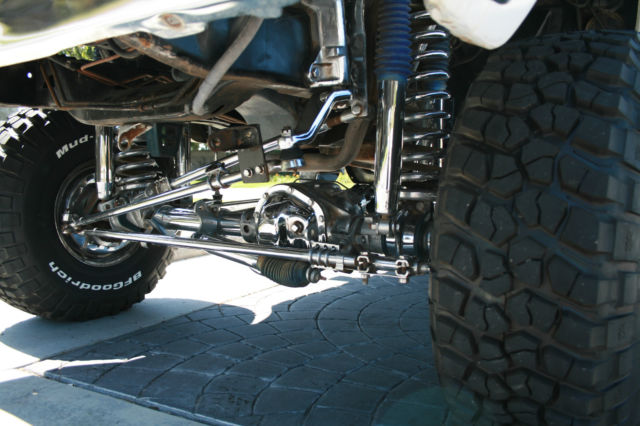 1979 White Ford Bronco Convertible