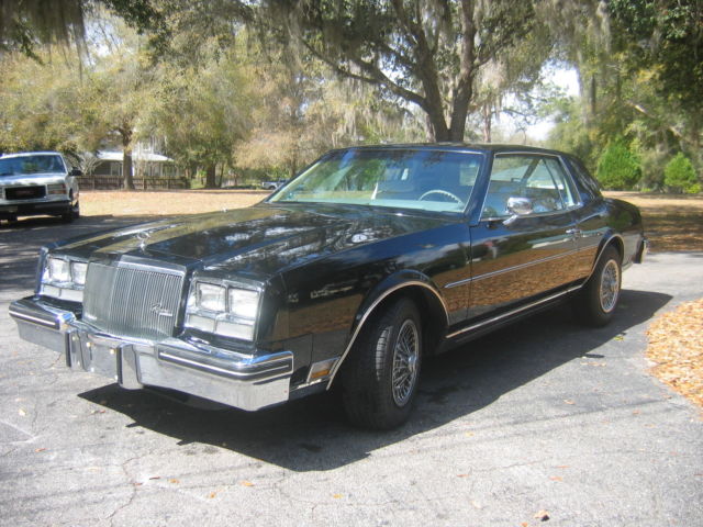1979 Black Buick Riviera Coupe