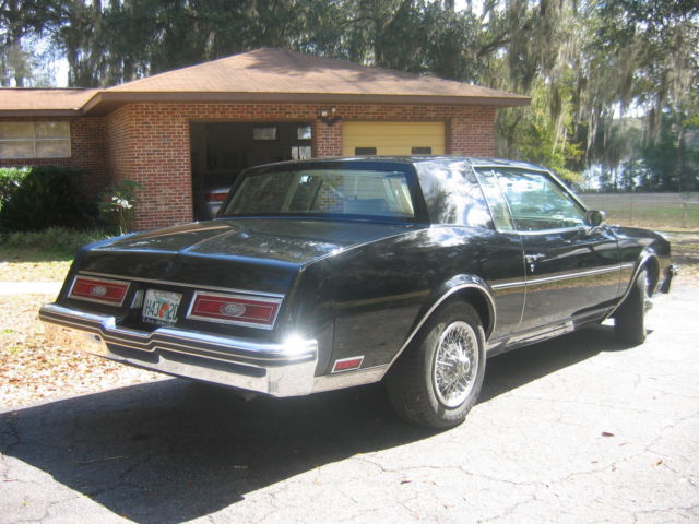 1979 Black Buick Riviera Coupe