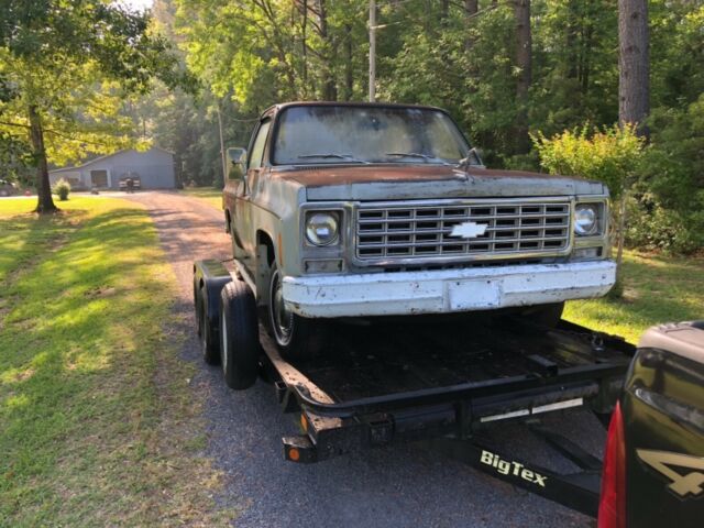 1979 Gray Chevrolet C-10 Standard Cab Pickup