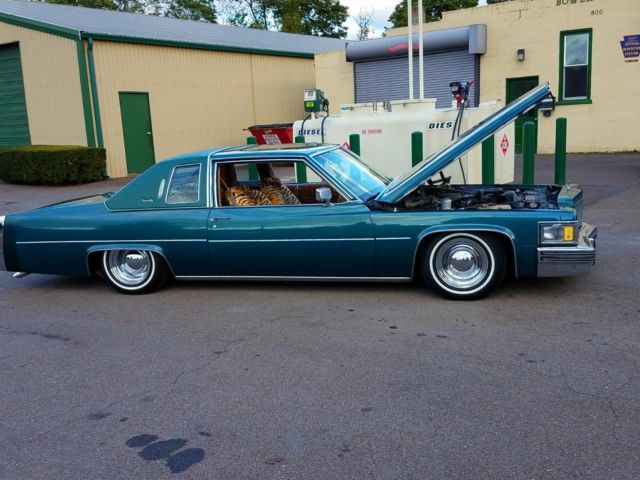 1979 Green Cadillac DeVille Coupe