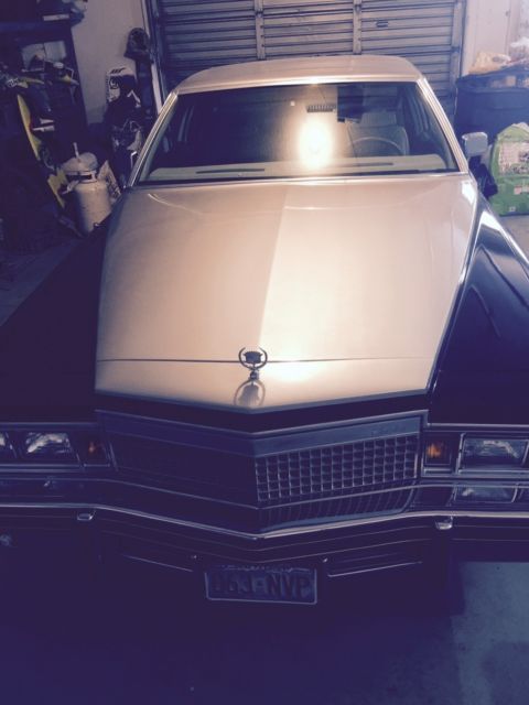 1979 black/silver Cadillac DeVille Coupe