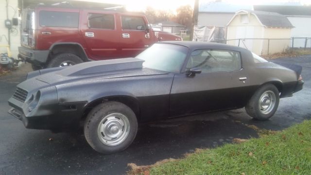 1979 Black Chevrolet Camaro