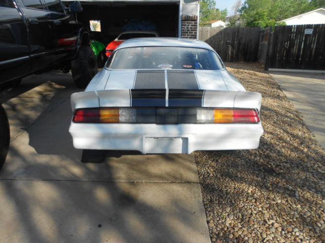 1978 White Chevrolet Camaro Coupe