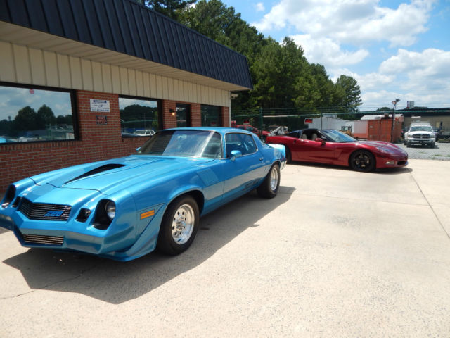 1979 Red with Black Stripes Chevrolet Camaro Coupe