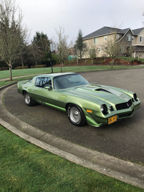 1979 Green Chevrolet Camaro Coupe