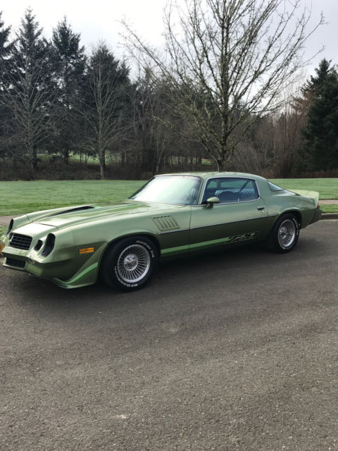 1979 Green Chevrolet Camaro Coupe