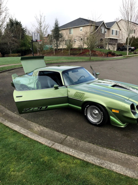 1979 Green Chevrolet Camaro Coupe