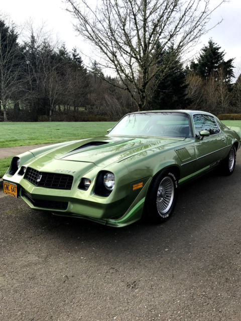 1979 Green Chevrolet Camaro Coupe