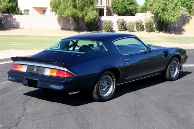 1979 Blue Chevrolet Camaro Coupe