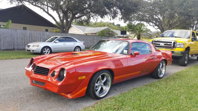 1979 Red Chevrolet Camaro Coupe