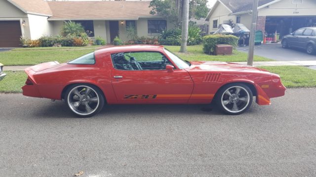 1979 Red Chevrolet Camaro Coupe
