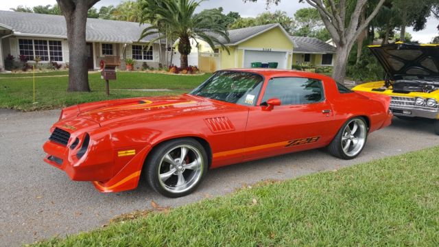 1979 Red Chevrolet Camaro Coupe
