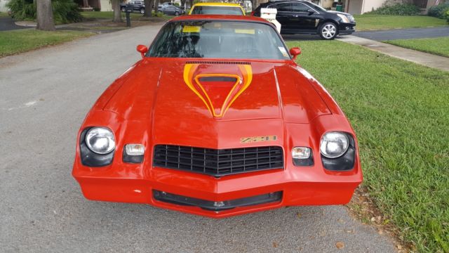 1979 Red Chevrolet Camaro Coupe