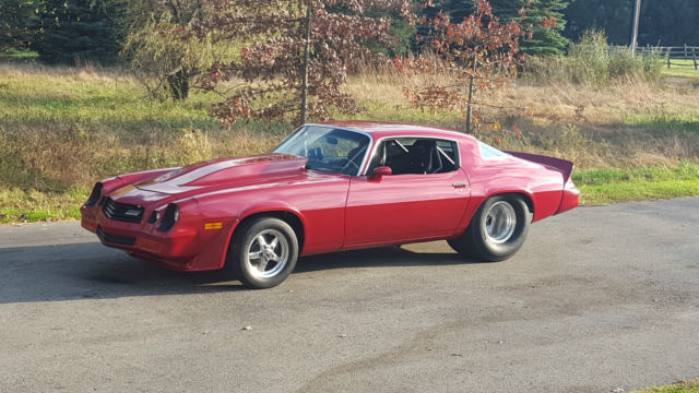 1979 Red Chevrolet Camaro Coupe
