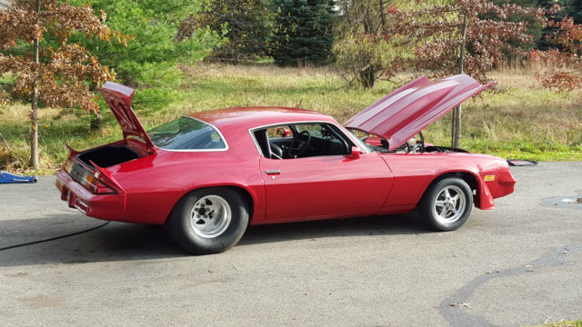 1979 Red Chevrolet Camaro Coupe