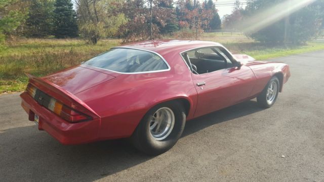 1979 Red Chevrolet Camaro Coupe