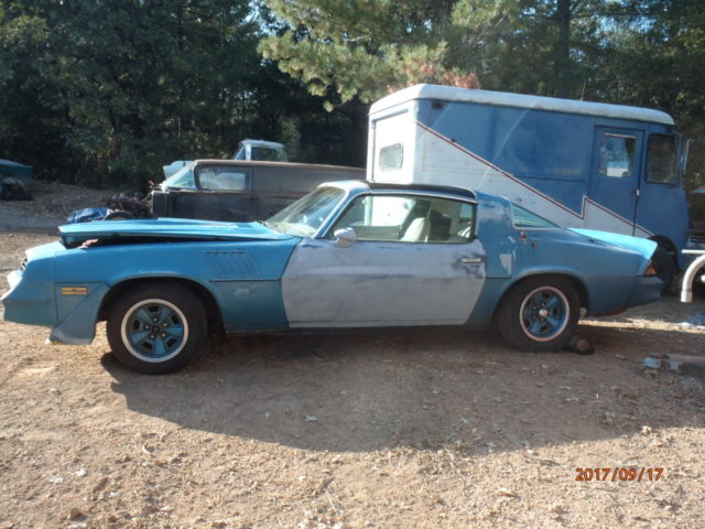 1979 Blue Chevrolet Camaro Coupe