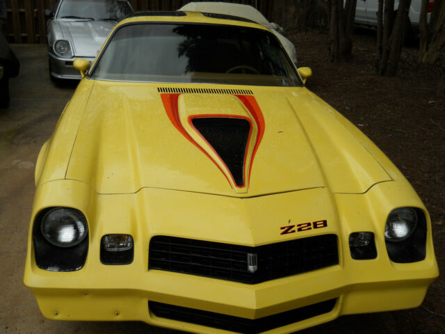 1979 Yellow Chevrolet Camaro Coupe