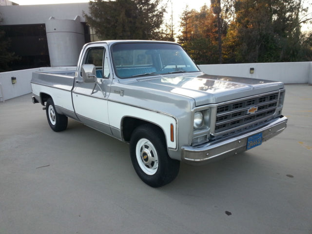 1979 Silver Chevrolet C/K Pickup 2500 Standard Cab Pickup