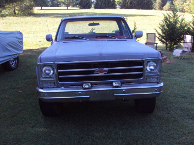1979 Grey Chevrolet C/K Pickup 1500 4-wheel drive pick-up