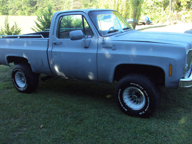 1979 Grey Chevrolet C/K Pickup 1500 4-wheel drive pick-up