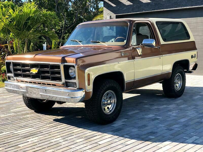 1979 Brown Chevrolet Blazer Pickup Truck