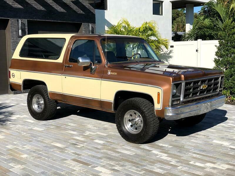 1979 Brown Chevrolet Blazer Pickup Truck