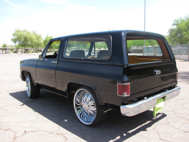 1979 Black Chevrolet Blazer