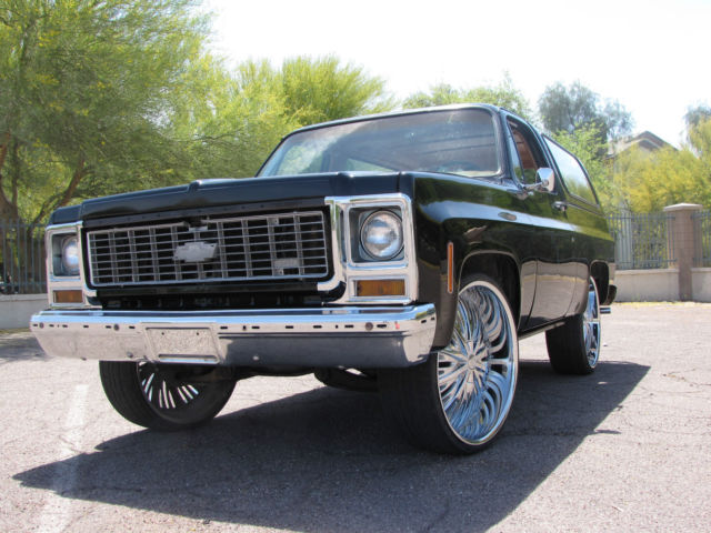 1979 Black Chevrolet Blazer