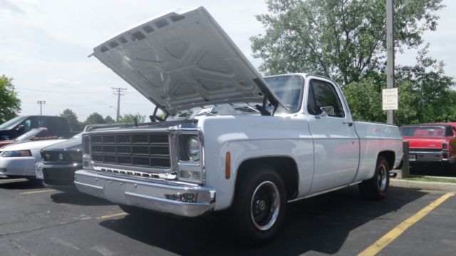 1979 White Chevrolet C-10 Standard Cab Pickup
