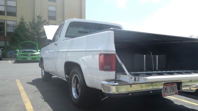 1979 White Chevrolet C-10 Standard Cab Pickup