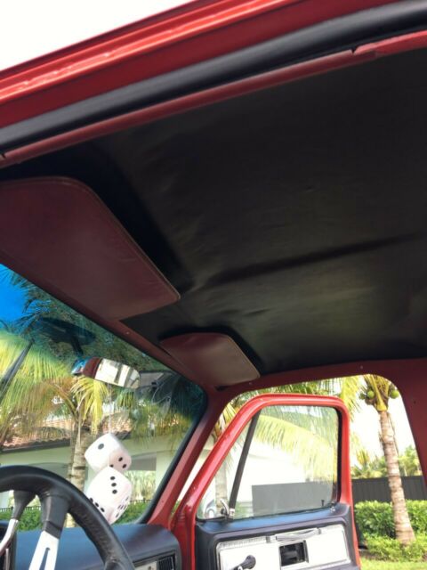 1979 Red Chevrolet C-10 Pickup Truck