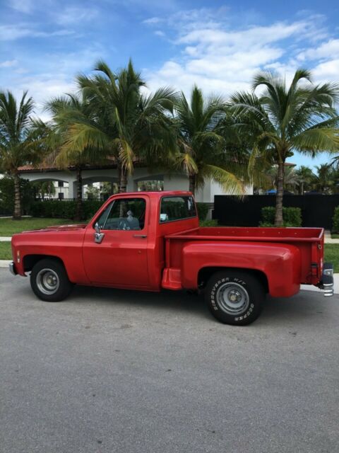 1979 Red Chevrolet C-10 Pickup Truck