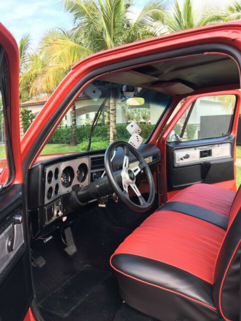 1979 Red Chevrolet C-10 Pickup Truck