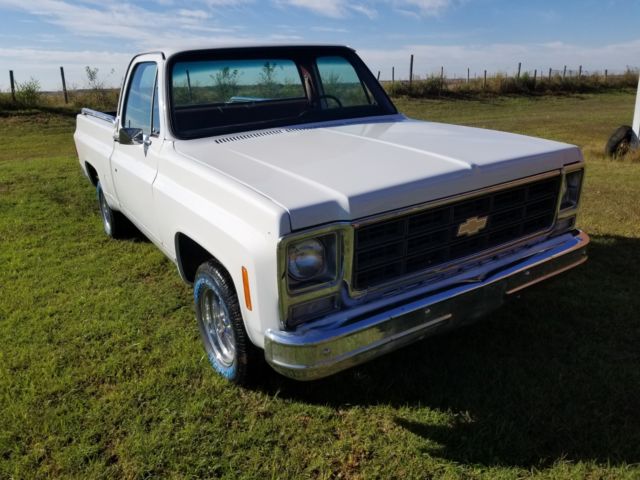1979 White Chevrolet C-10