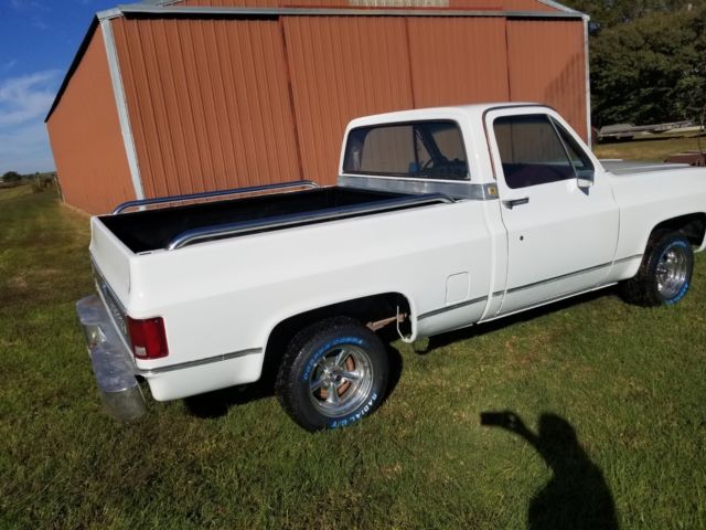1979 White Chevrolet C-10