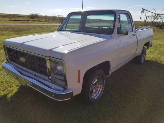 1979 White Chevrolet C-10