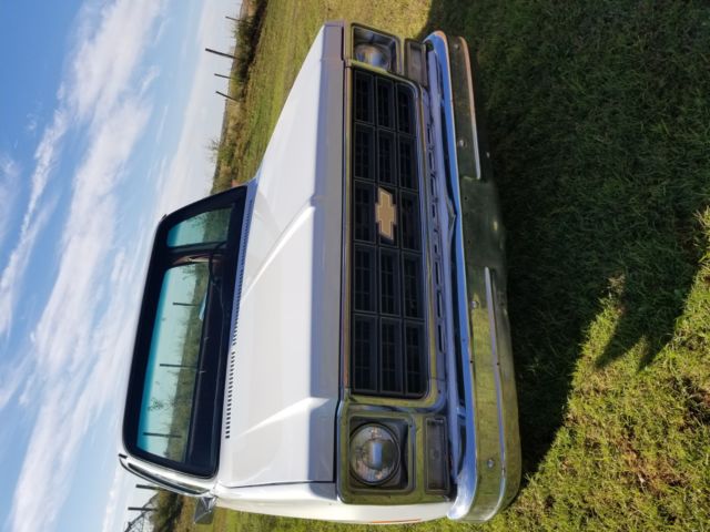 1979 White Chevrolet C-10