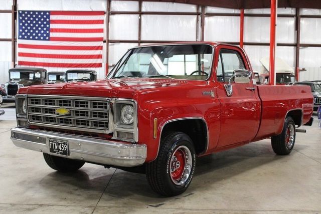 1979 Red Chevrolet C-10 Pickup Truck