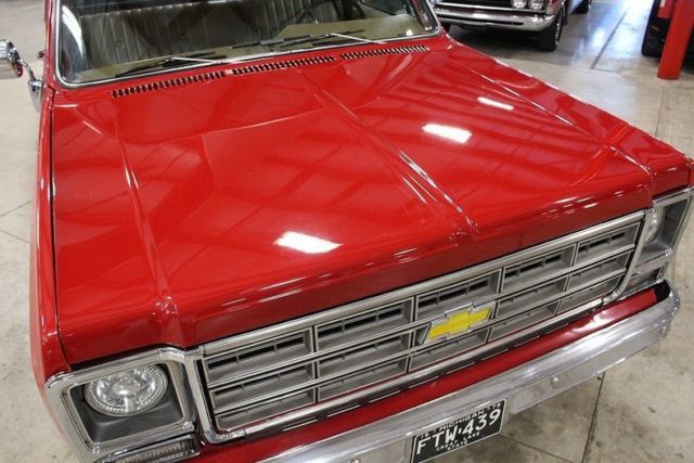 1979 Red Chevrolet C-10 Pickup Truck