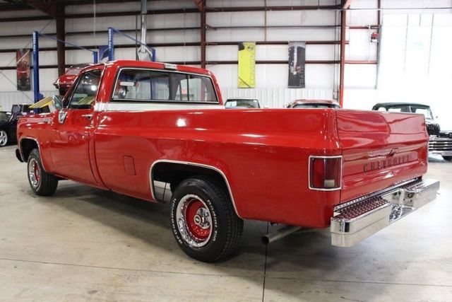 1979 Red Chevrolet C-10 Pickup Truck