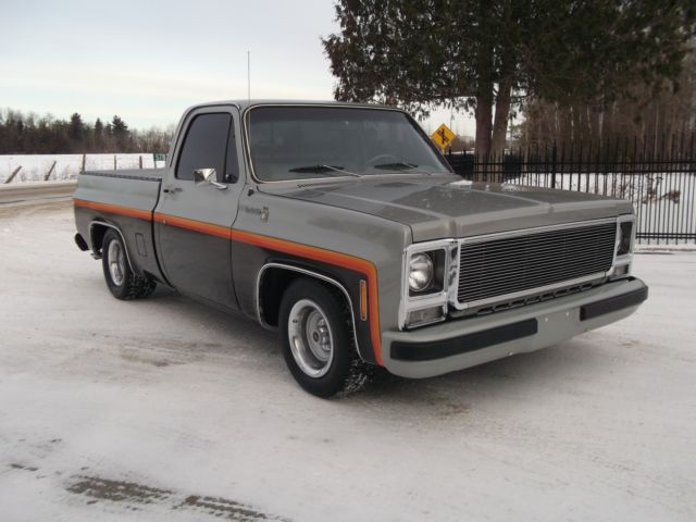 1979 Black Chevrolet C-10 SHORTY PICK UP
