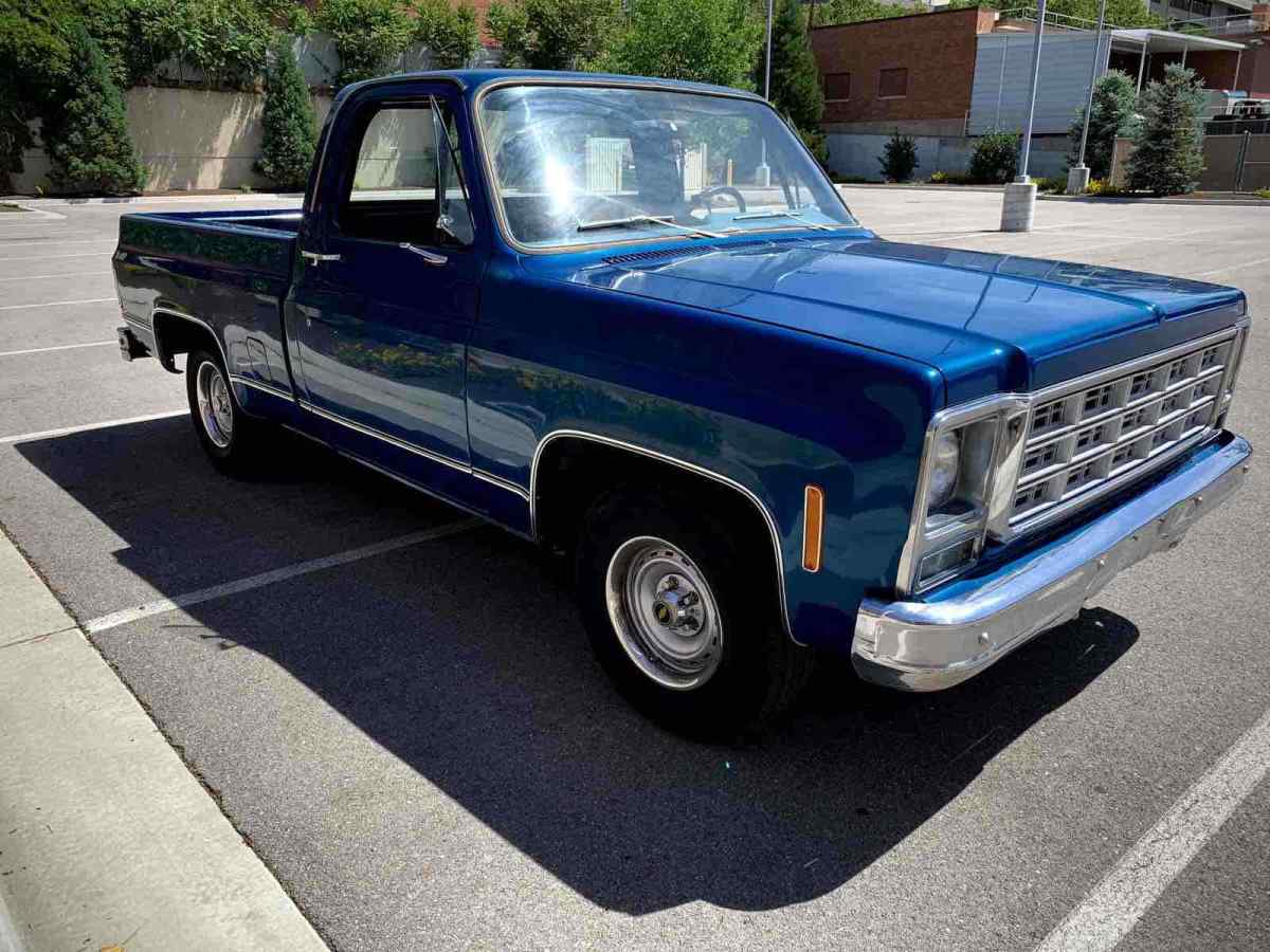1979 Blue Chevrolet C10/K10 Pickup